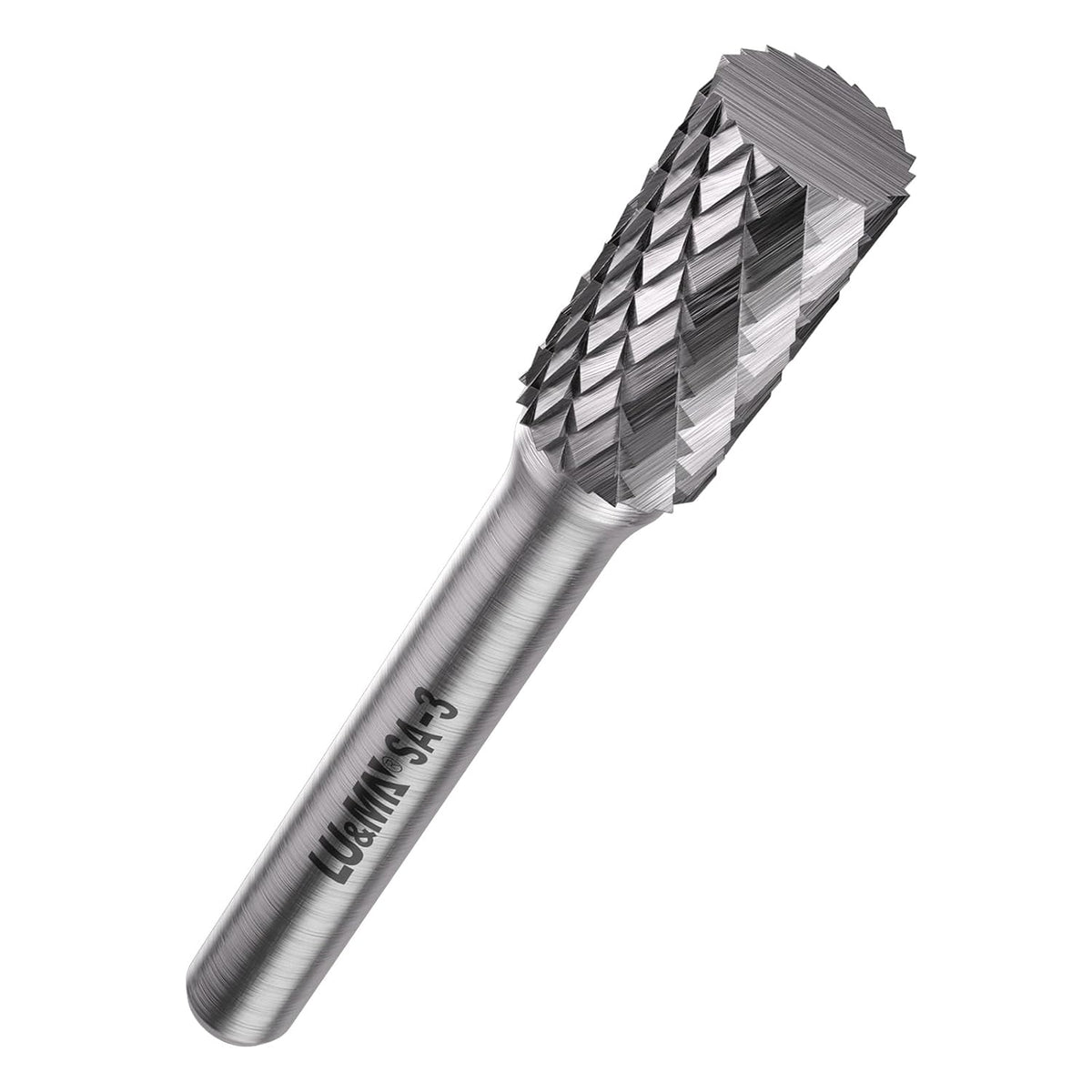 LU&MN SA-3 Tungsten Carbide Burr, 3/8" Head 1/4" Shank, 1 Pc