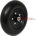 New ALCO 8" x 2" (200x50) Heavy Duty Wheel (Each) for Jazzy, Pride, Jet Power, Medline, Drive and ALCO Wheelchairs. Firm Tread for Easier Rolling (Black). 5/16" (8 mm) Bearing, 2-3/8" (60 mm) Hub Wdth