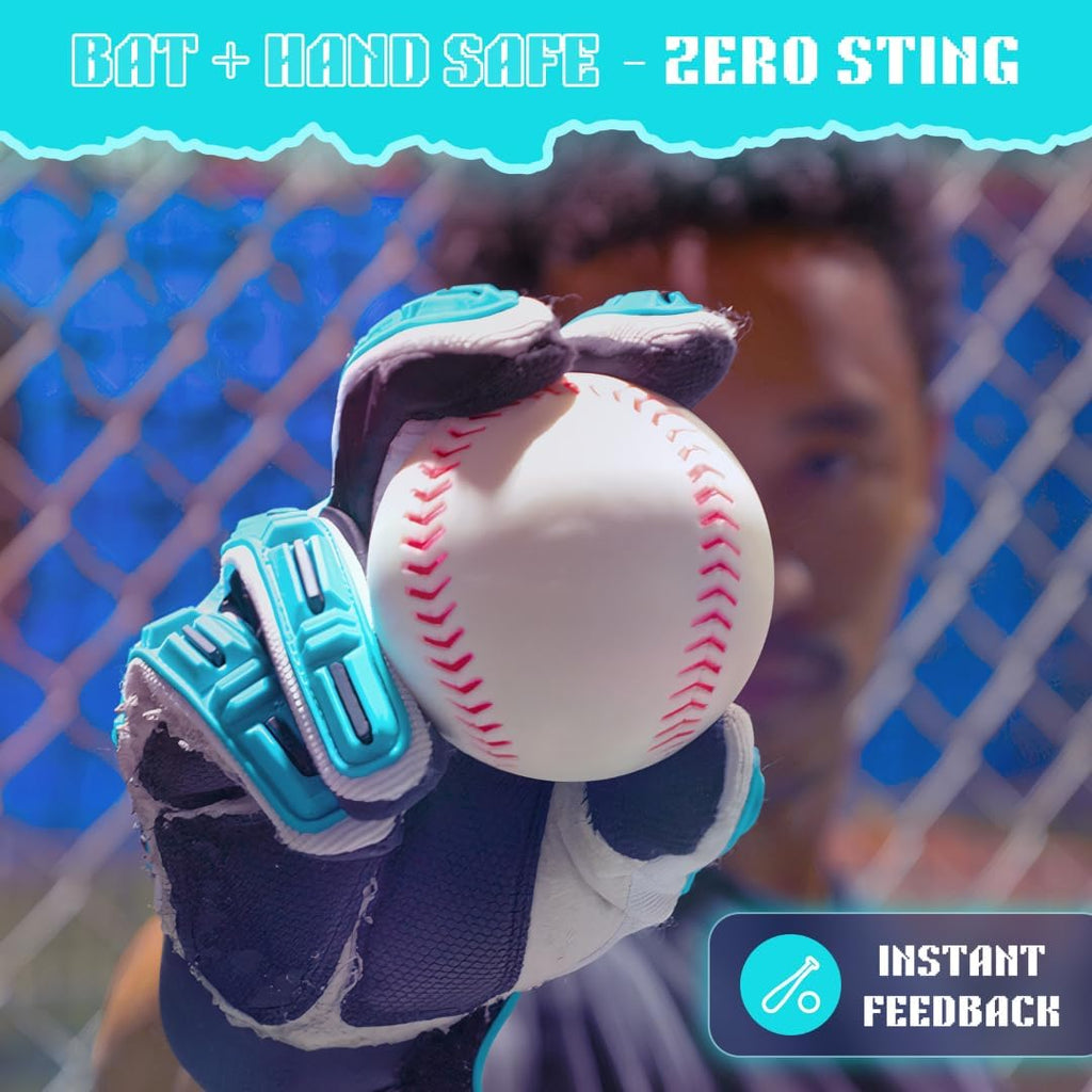 Foam Pitching Machine Attack Baseballs. Embedded Seams for Consistent Flight and Control of Pitch Location in The
