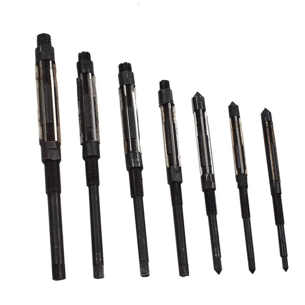 WFLNHB 7 Set High Speed Steel Adjustable Hand Reamer, 6.5mm - 11.75mm