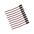 ACROPIX 10pcs T10 194 Round Pre Wired Harness Socket for LED Bulbs