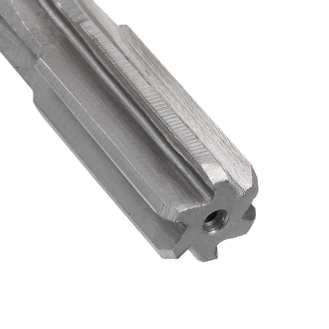uxcell Chucking Reamer 1/2",H7 HSS Lathe Machine Reamer 6 Straight Flutes