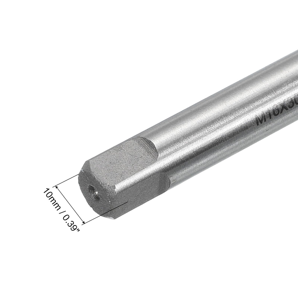 uxcell Metric Thread Tap M16 x 2 H2 300mm Extra Long Straight Flute
