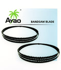 AYAO 62 Inch X 1/4 Inch X 6TPI Bandsaw Blades for Ryobi, Powertec, Skil, Craftsman 9" Band Saws, 2-Pack