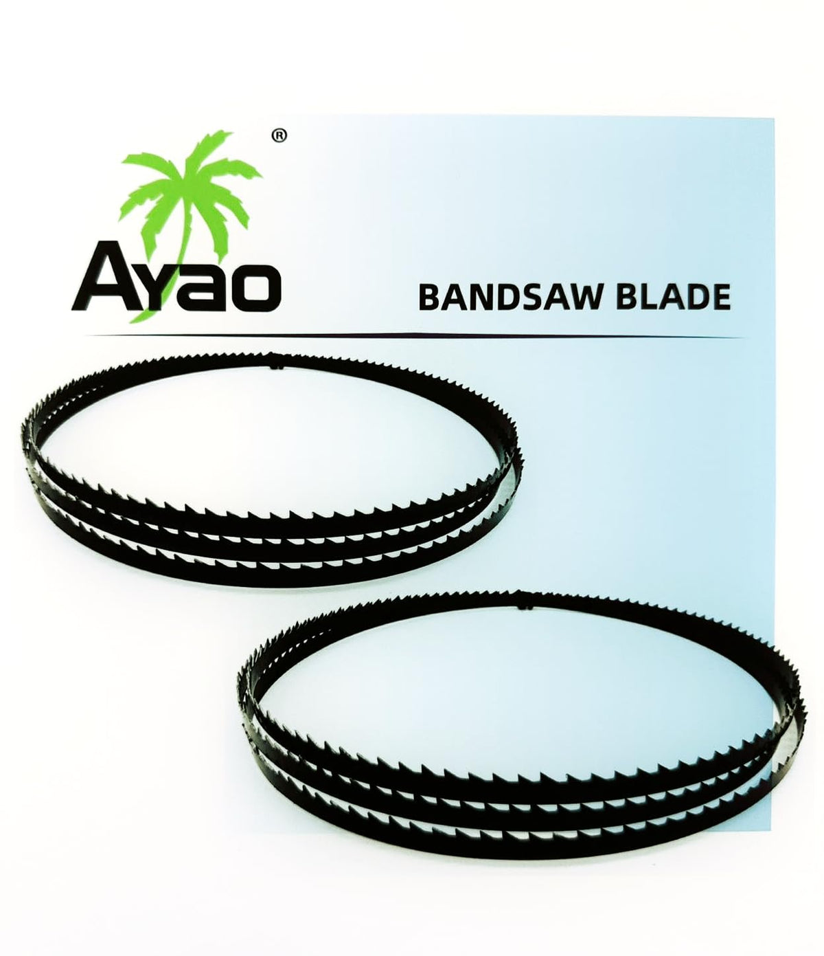 AYAO 111-Inch X 1/4-Inch X 12TPI Bandsaw Blades for Rikon 10-324TG, 10-326, 10-326DVR 14" Band Saw, 2 Pack