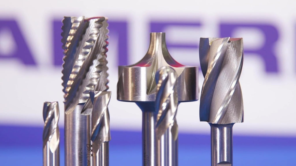 Drill America DWCT321 HSS 2F Single End Mill, 19/32 x 1/2