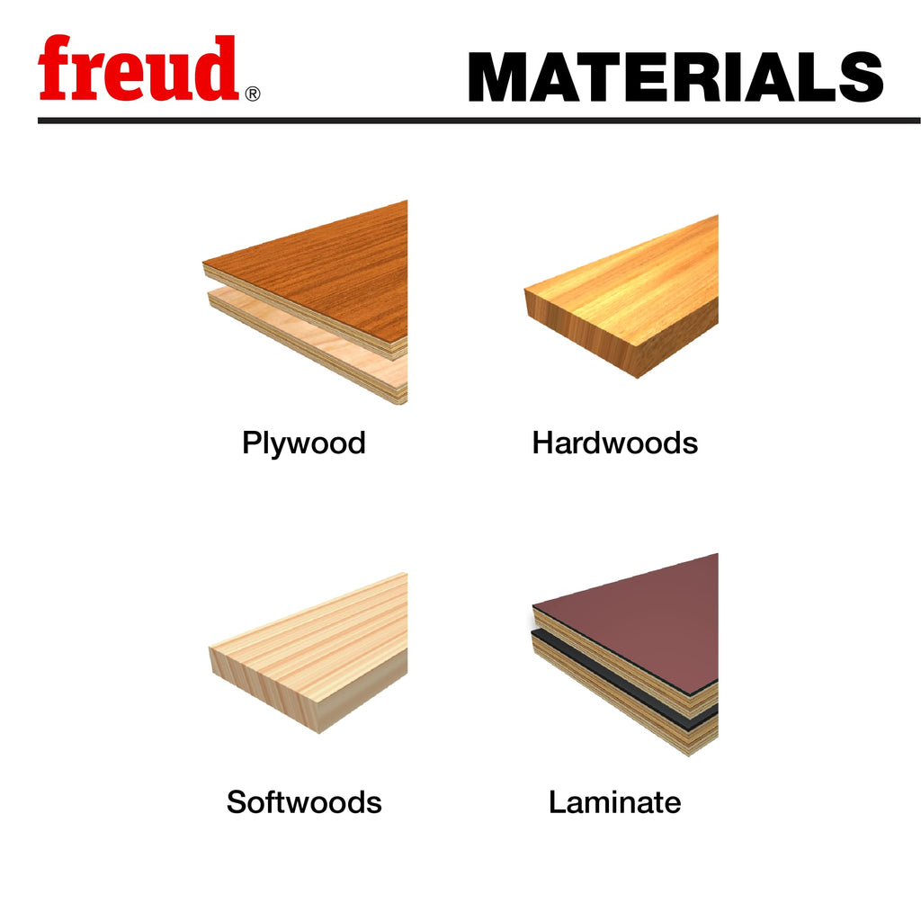 Freud LU91R008 8-1/2"Thin Kerf Sliding Compound Miter Saw Blade, Multi, One Size