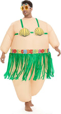 Inflatable Luau Hula Skirt Costume