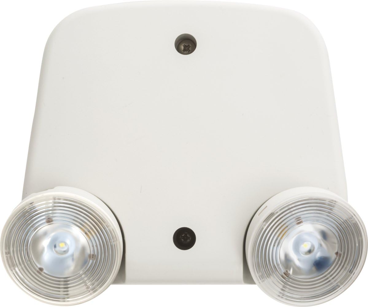 Lithonia Lighting ERE T M24 Double Head Emergency Light, White