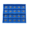 ASZLBYM 20PCS SP200 PC9030 CNC Grooving Carbide Inserts Steel Fit for SPB Lathe Grooving Cutting Tools, PVD Black Coating