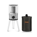 2 in 1 Propane Heater & Stove, CAMPLUX 8500 BTU Portable Propane Heater Indoor with Handle, Outdoor Gas Stove for