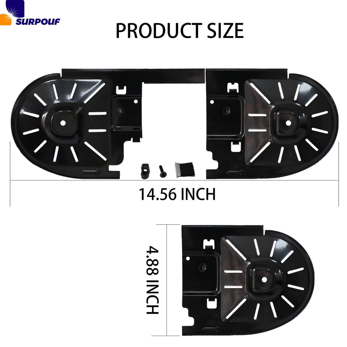 SURPOUF DCS3711 Compatible with DCS371 20V Max Metal Band Saw Blade Guard 4-1/2 in x 4-7/8 in