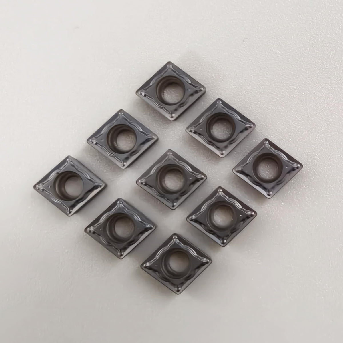 20PCS CCMT21.51 CCMT060204 Lathe Turning Inserts for Stainless Steel-CR6011