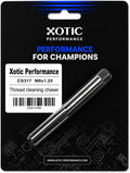 Thread Chaser Tool - Thread Cleaning & Restoration for Lightly Damaged Threads, HSS 4241 Steel, Removes Rust & Debris - Not a Tap, Metric & SAE Compatible (M8 x 1.25) - Xotic Performance