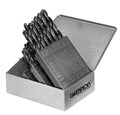 Champion Cutting Tool 29PC HSS Jobber Drill Bit Set - 118 Deg. Black Oxide Treated Contractor Series