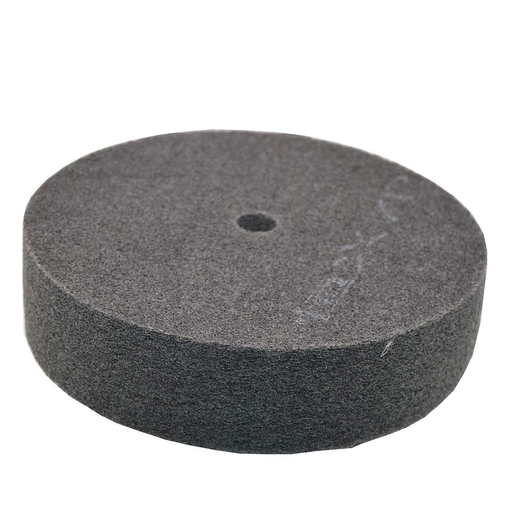 WKSTOOL 8 Inch Dia.Nylon Fiber Abrasive Polishing Buffing Disc,1 Inch Thick,150Grit,14P,Heavy Duty Grinding Removal Brushed Wheels for Metals Iron Copper Hardware Bench Grinder Polishing Deburring