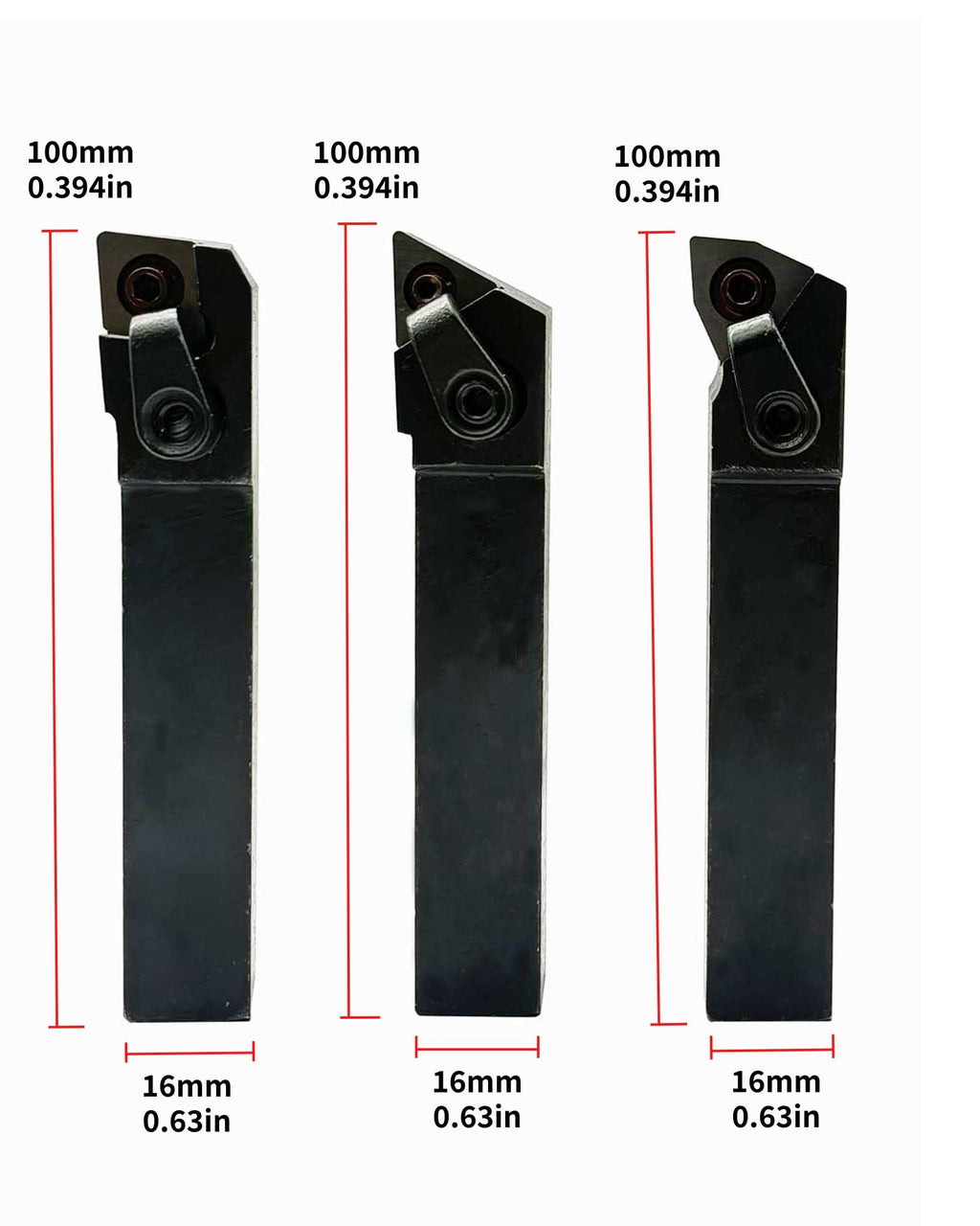 WNMG431 CNMG431 TNMG331 Turning Inserts with 5/8in Turning Tool Holders