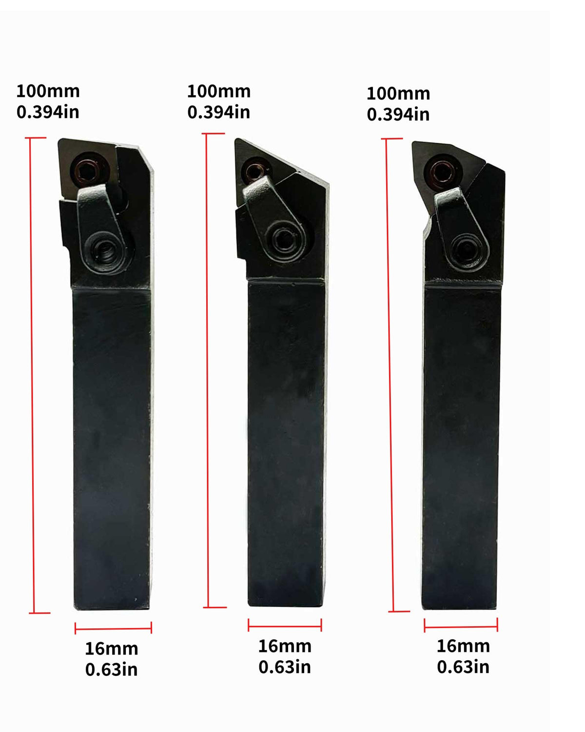 WNMG431 CNMG431 TNMG331 Turning Inserts with 5/8in Turning Tool Holders