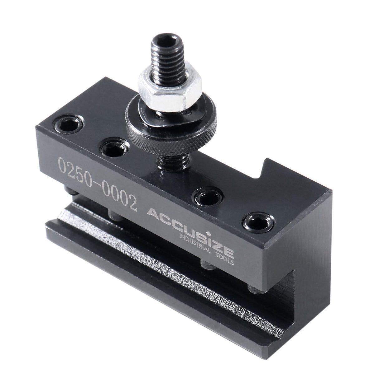 Accusize Industrial Tools Oxa Boring, Turning and Facing Tool Holder for Mini Lathe and 1/2'' Tools, Style 2, 0250-0002