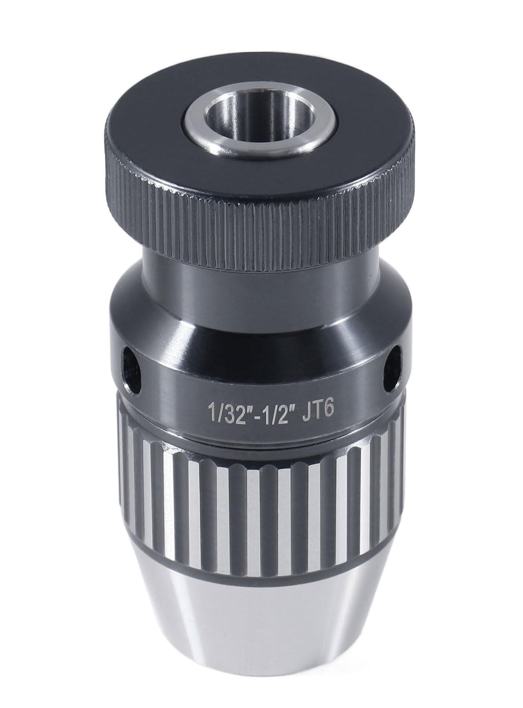 Accusize Industrial Tools 1/32-1/2'', 6Jt Precision Keyless Drill CHucks, 0222-0876