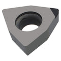 WCMW050304 WCB50 Carbide Tiger-Tec Positive Indexable Turning Insert, 1/64" Corner Radius, 1/4" IC, 1/8" Thick, 0.004" - 0.100" Depth of Cut