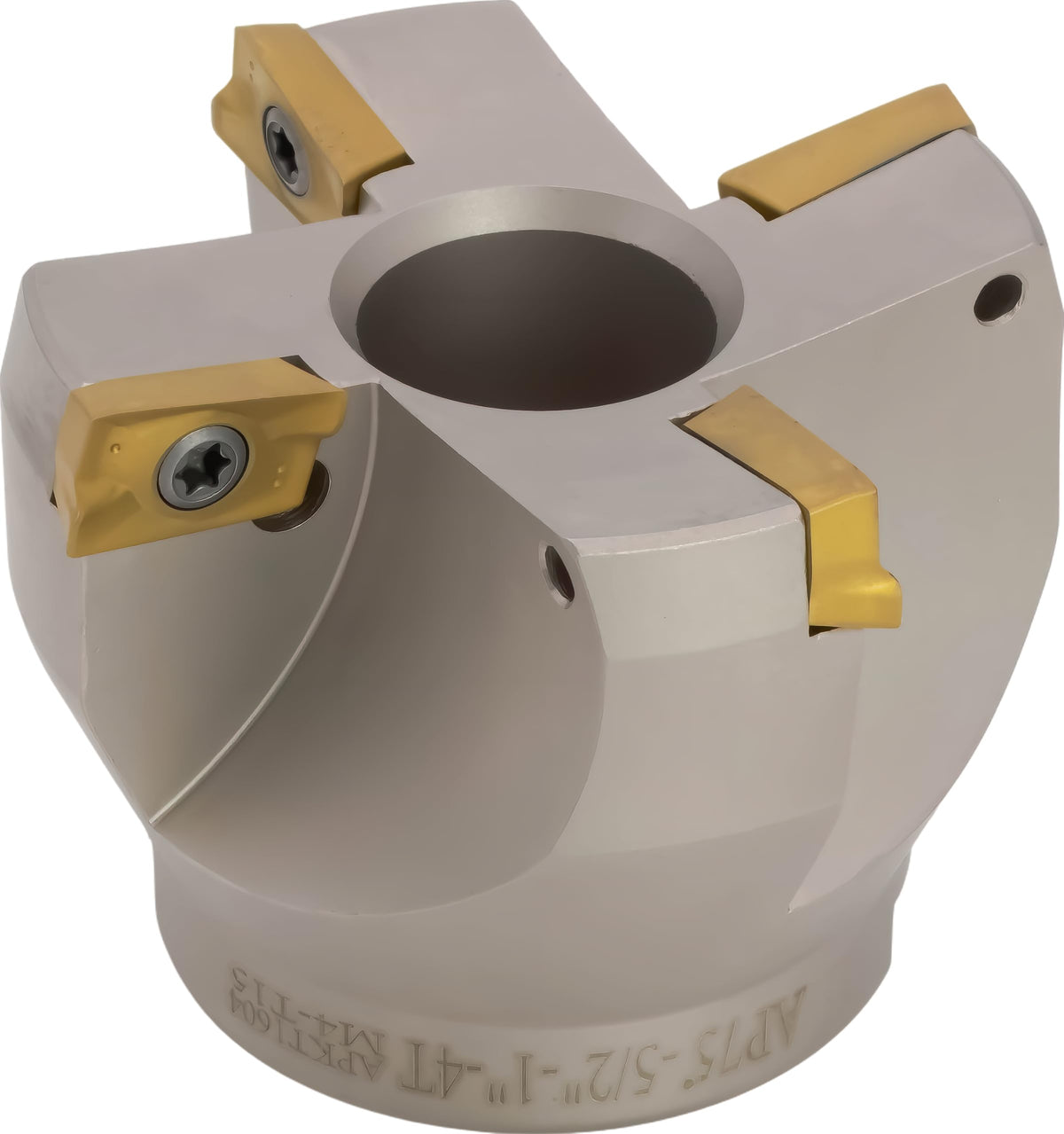 CME 2-1/2" 75° Indexable Face Mill, Incl 4 APKT1604 Inserts