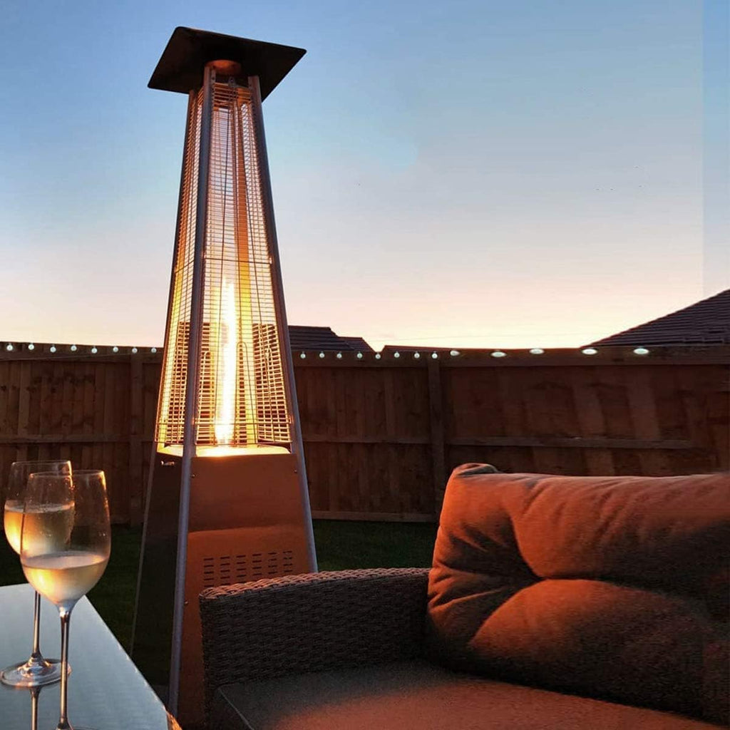 2 Units 4-Sided Pyramid Patio Heater Parts - Hole Distance 2 3/4 Inches