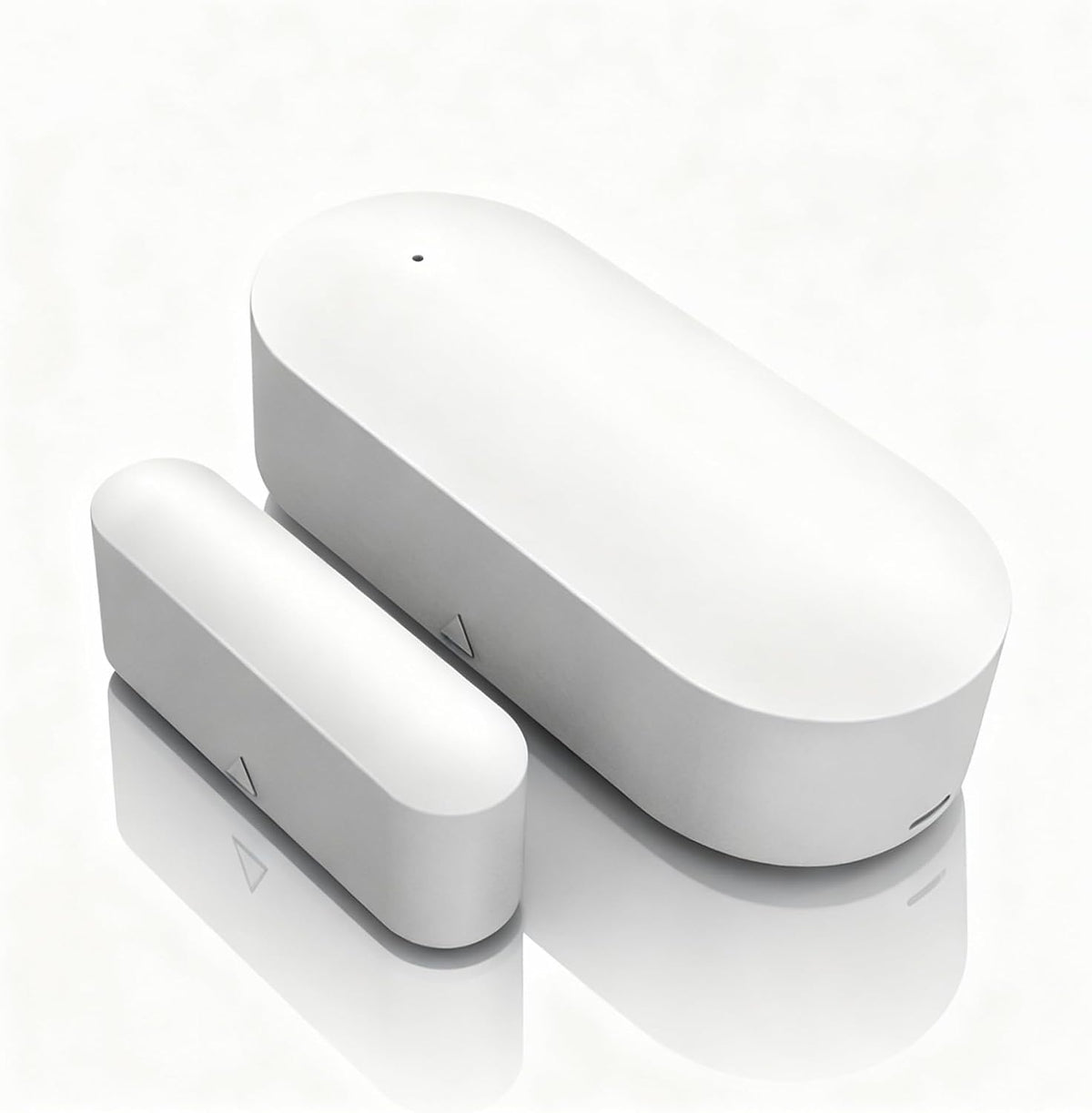 Smart WiFi Door and Window Sensor – Wireless Magnetic Contact Sensor with Real-Time App Alerts, Compatible with