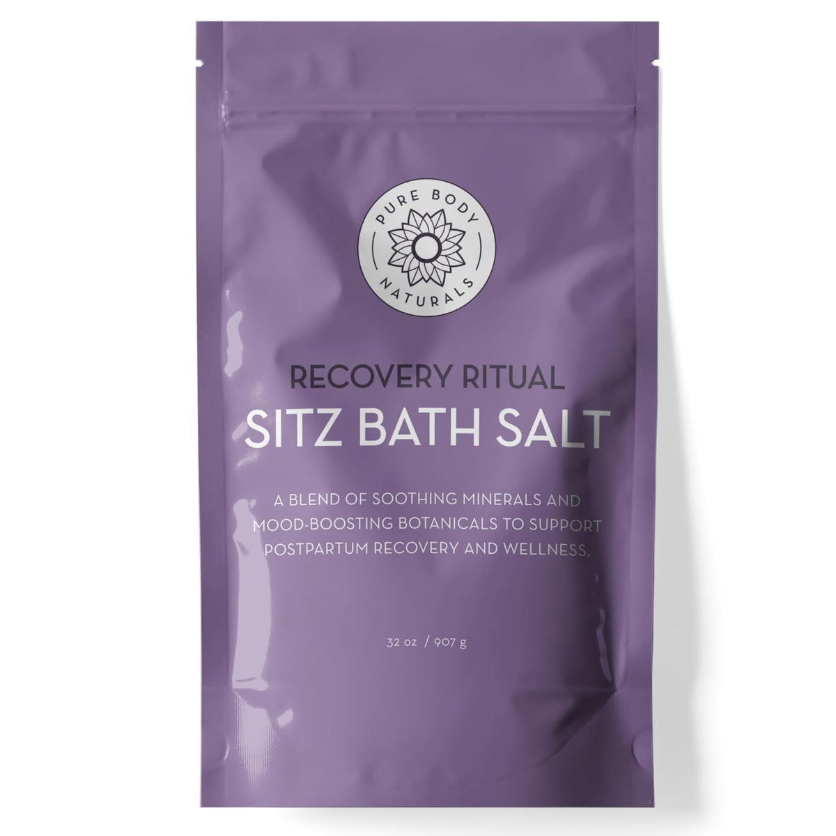 Sitz Bath Soak for Postpartum Care & Hemorrhoids, Bath Salt, 32 oz