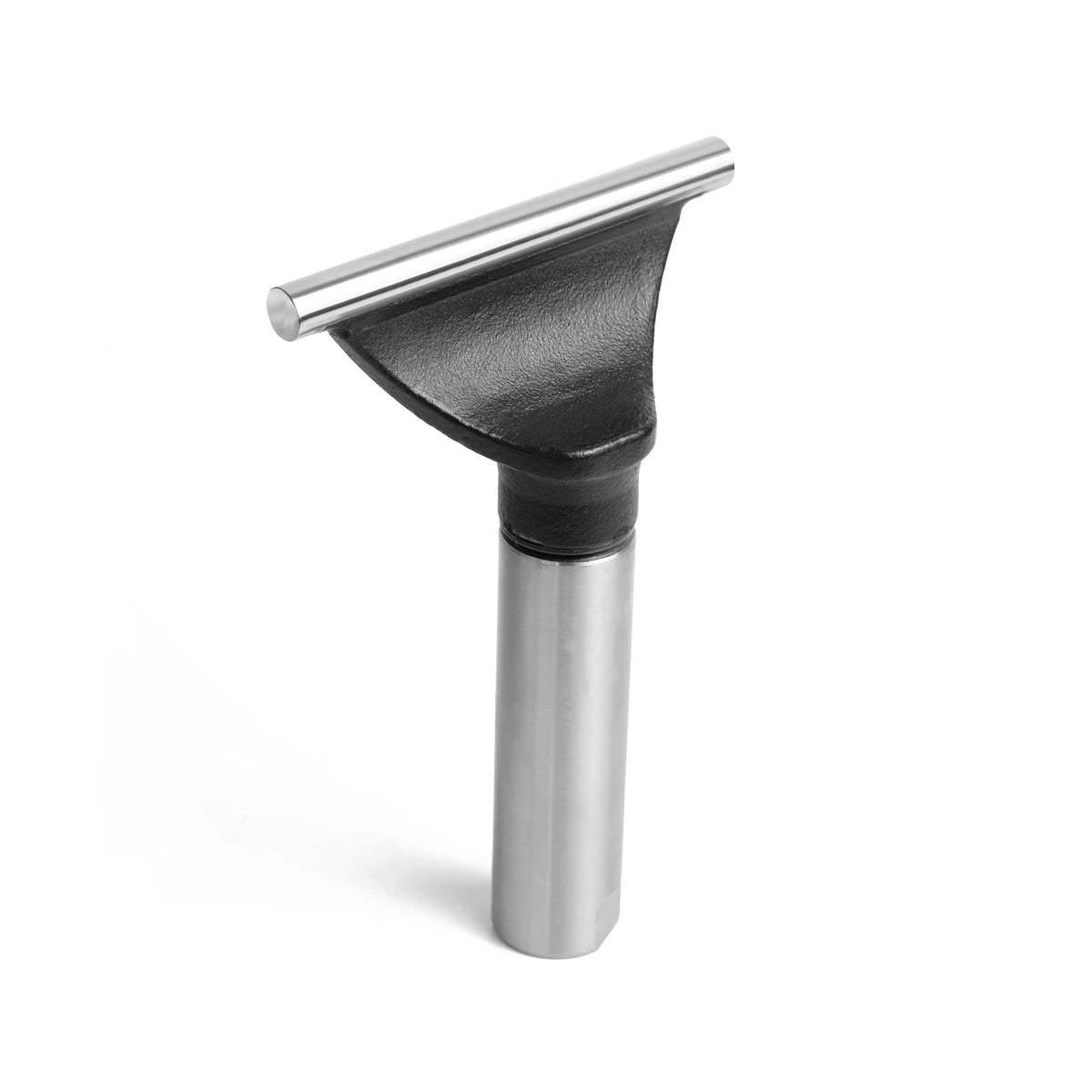 BMWOOD 4" Tool Rest with 1" Diameter Stem Total Length 4", Woodlathe Heavy Duty Round Bar Straight Tool Rest.
