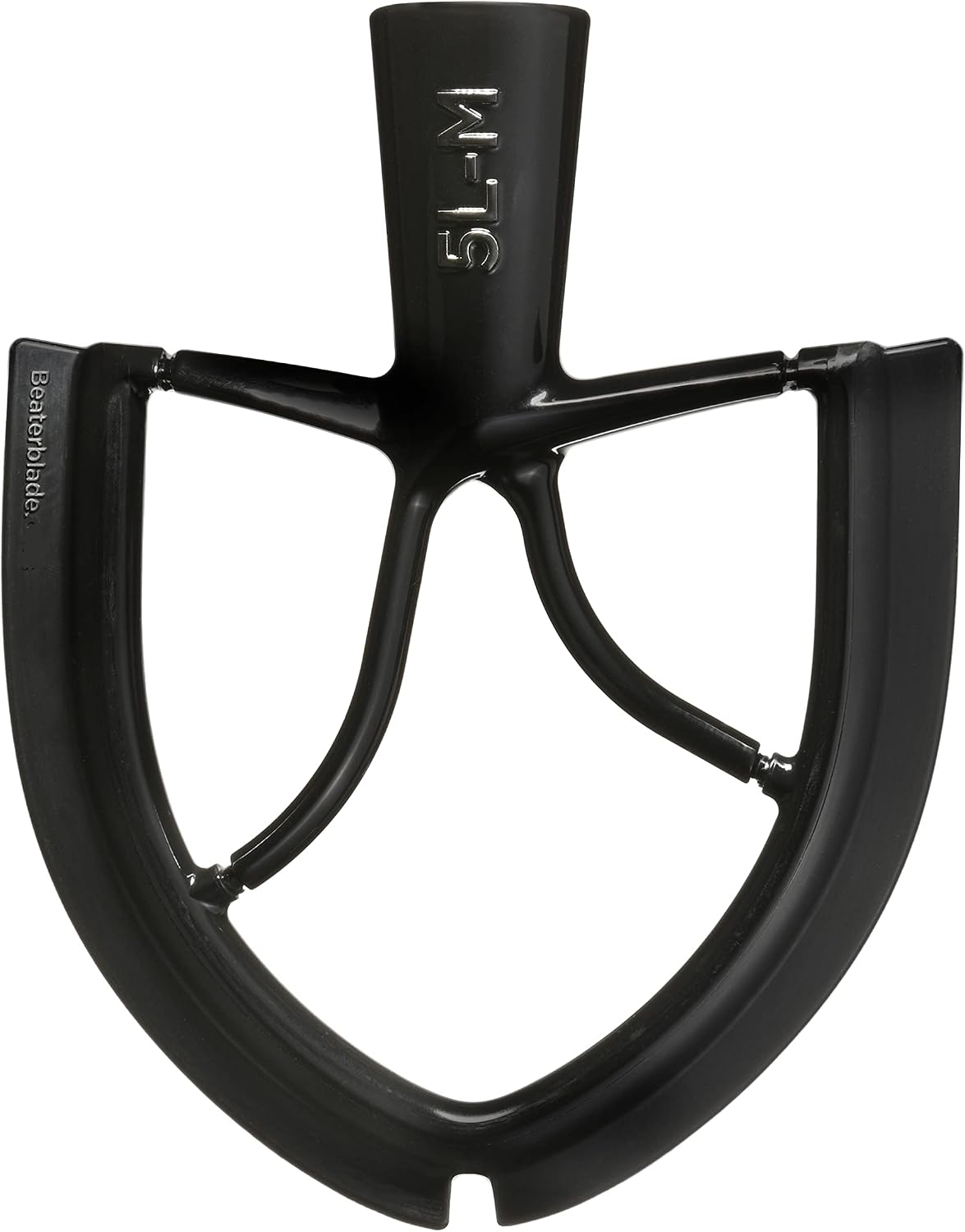 5L-M Beater Blade METAL, Compatible With Most KitchenAid 5 Quart Bowl-Lift Stand Mixers, Black