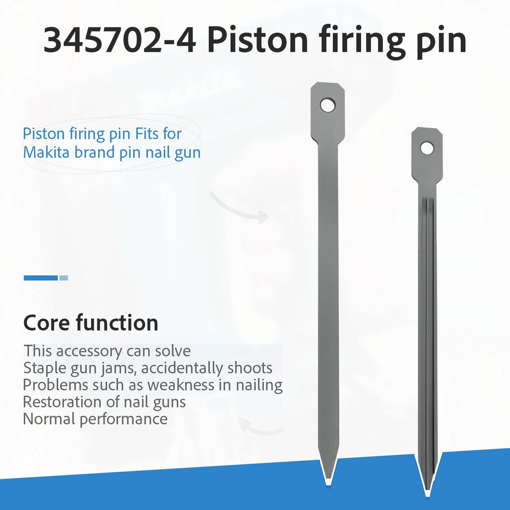 (2 pcs) 345702-4 Piston Driver For Makita Nailers Parts