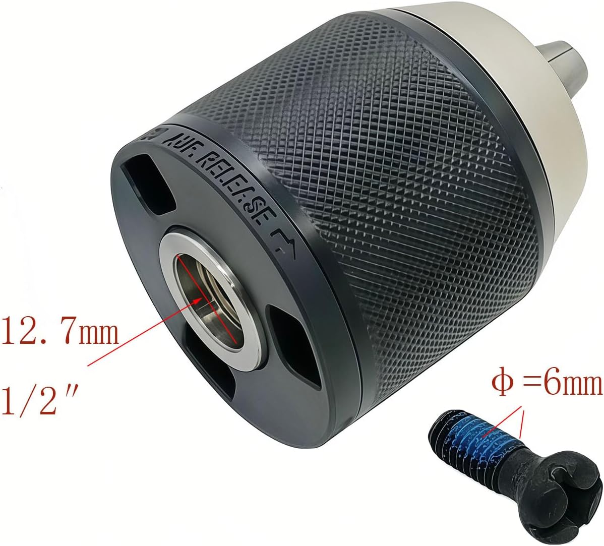 42-66-2608 Replaces for Milwaukee 42-66-0023 42-66-2606 42-66-2701 42-66-2607 Keyless Chuck Assembly 42-66-2702 3404-20 3404-22 1/2 in. Driver-Drill Tool Replacement Parts