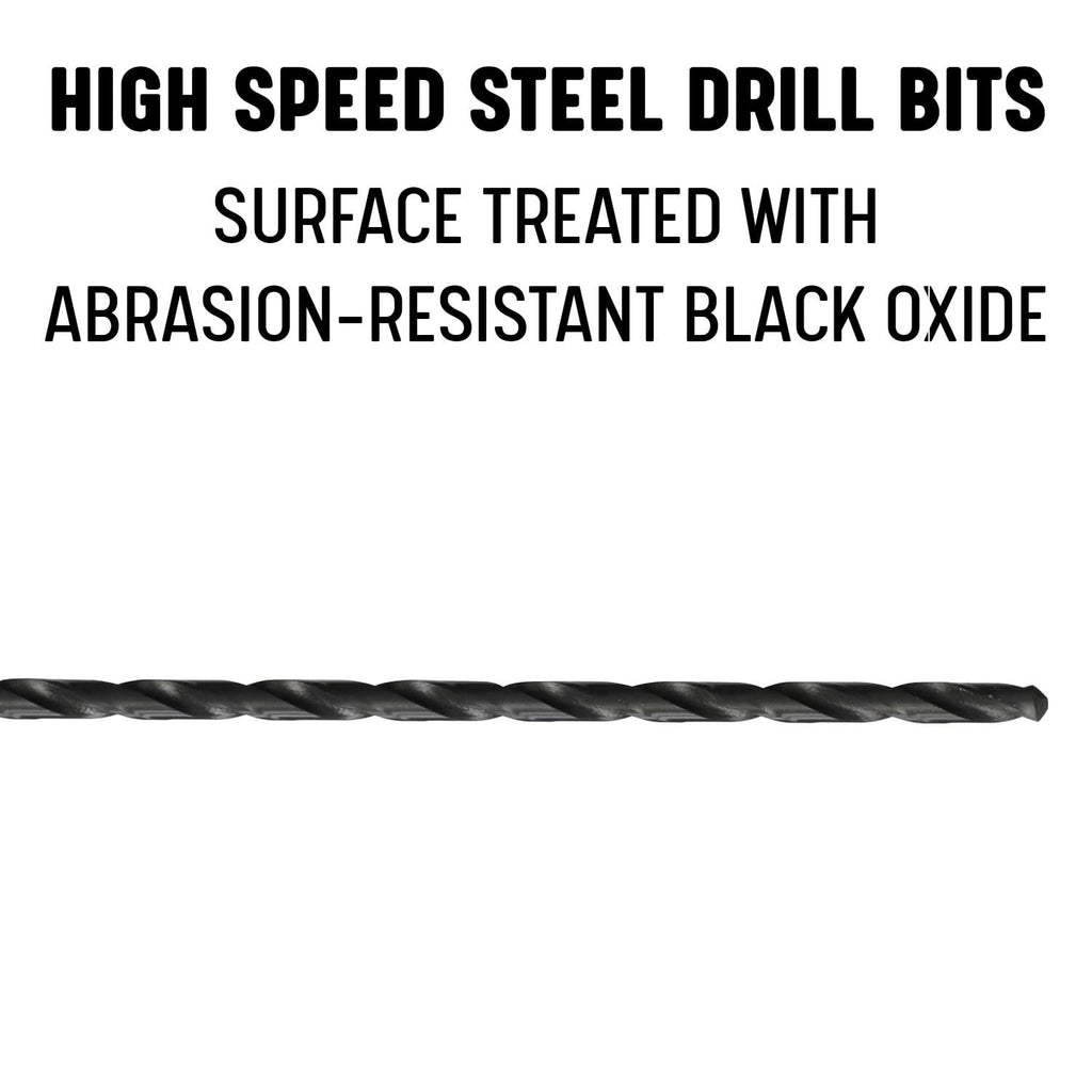 Drill America 31/32" x 18" HSS Extra Long Drill Bit with 1/2" Shank