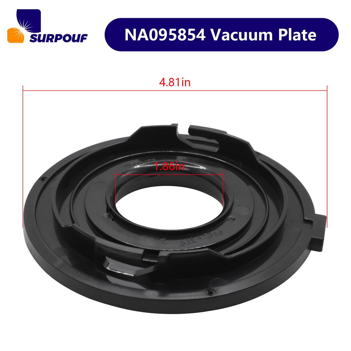 NA095854 Vacuum Plate DCV501HB Compatible with Upgraded Replacement Part