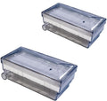 Intake HEPA Filter Compatible with Respironics EverFlo Oxygen Concentrators - Made in USA - 2-Pack