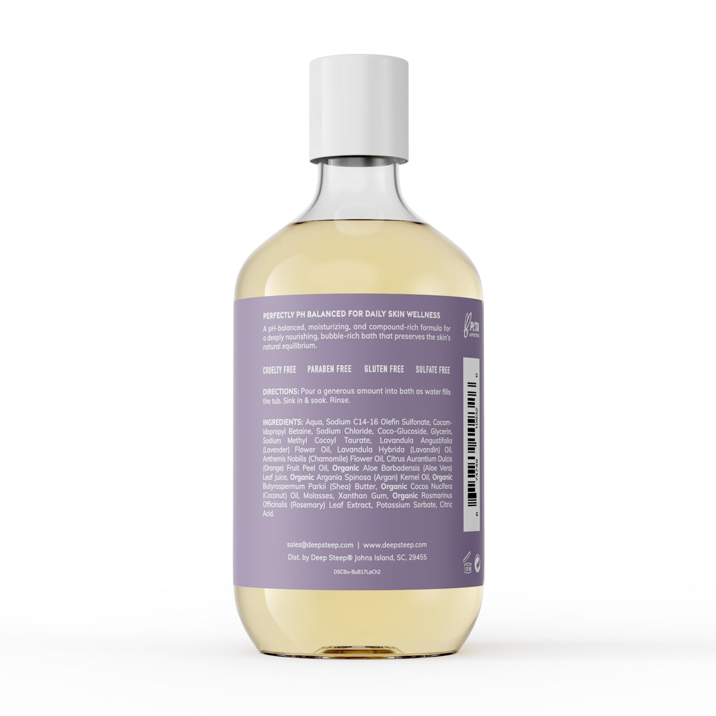 Bubble Bath, Lavender Chamomile, 17oz, Hypoallergenic