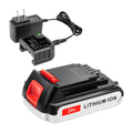 20V Lithium Battery and Charger Replacement for Black+Decker 20V MAX Lithium Ion Battery + Charger LBXR20 LB20 LBX20