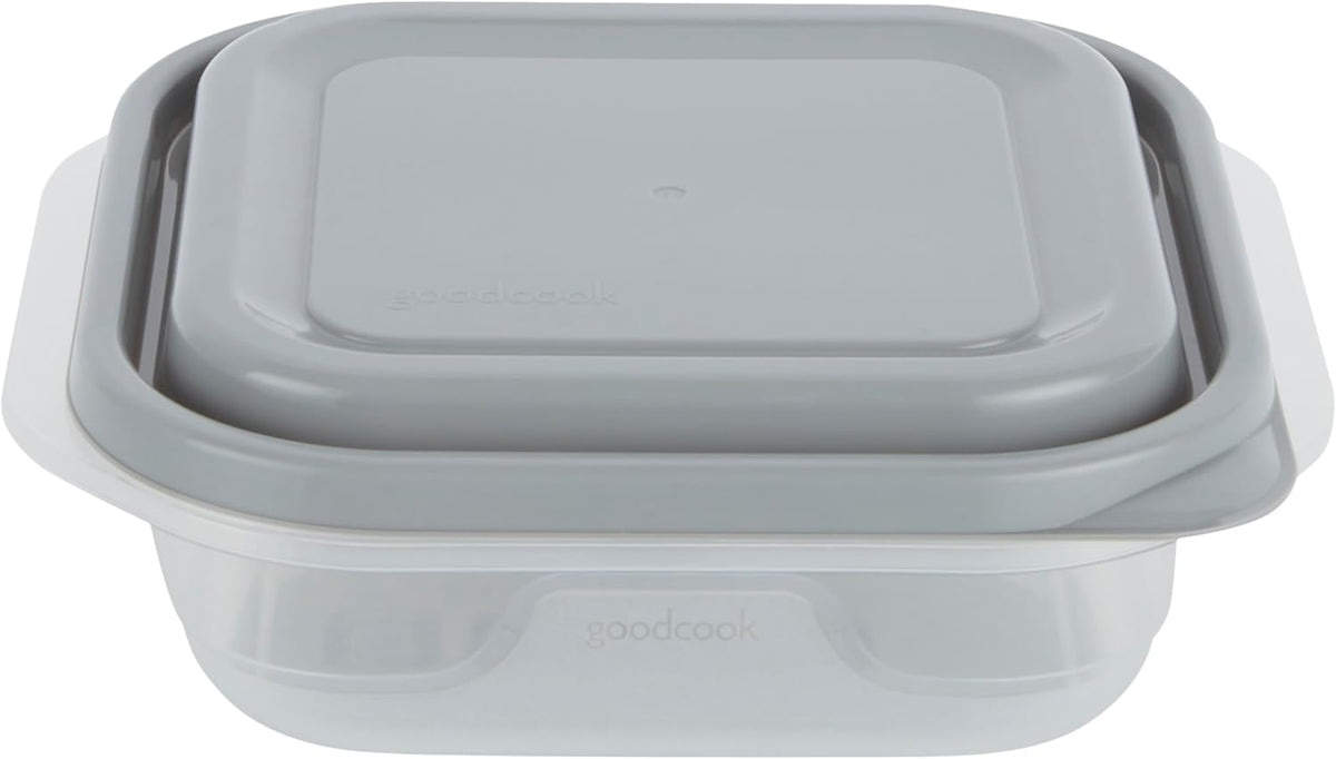 EveryWare 40-Piece Food Storage Container Set, BPA-Free Plastic, Click and Fresh Lids, Assorted Sizes with Integrated