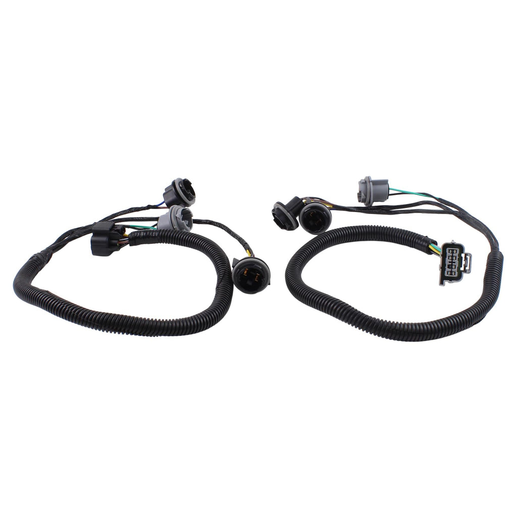 2Pcs Left and Right Tail Light Wiring Harness for Chevrolet,GMC