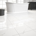 20-Pack Peel and Stick Floor Tiles Vinyl Floor 12 x 12 inch Self Adhesive Waterproof Glossy Flooring Planks DIY for
