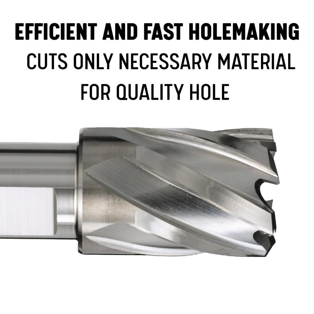 Drill America 2-1/16" X 2" High Speed Steel Annular Cutter with Pilot, DWC Series
