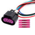 LIZAPUS Front Headlamp Headlight Connector Compatible with Dodge Charger