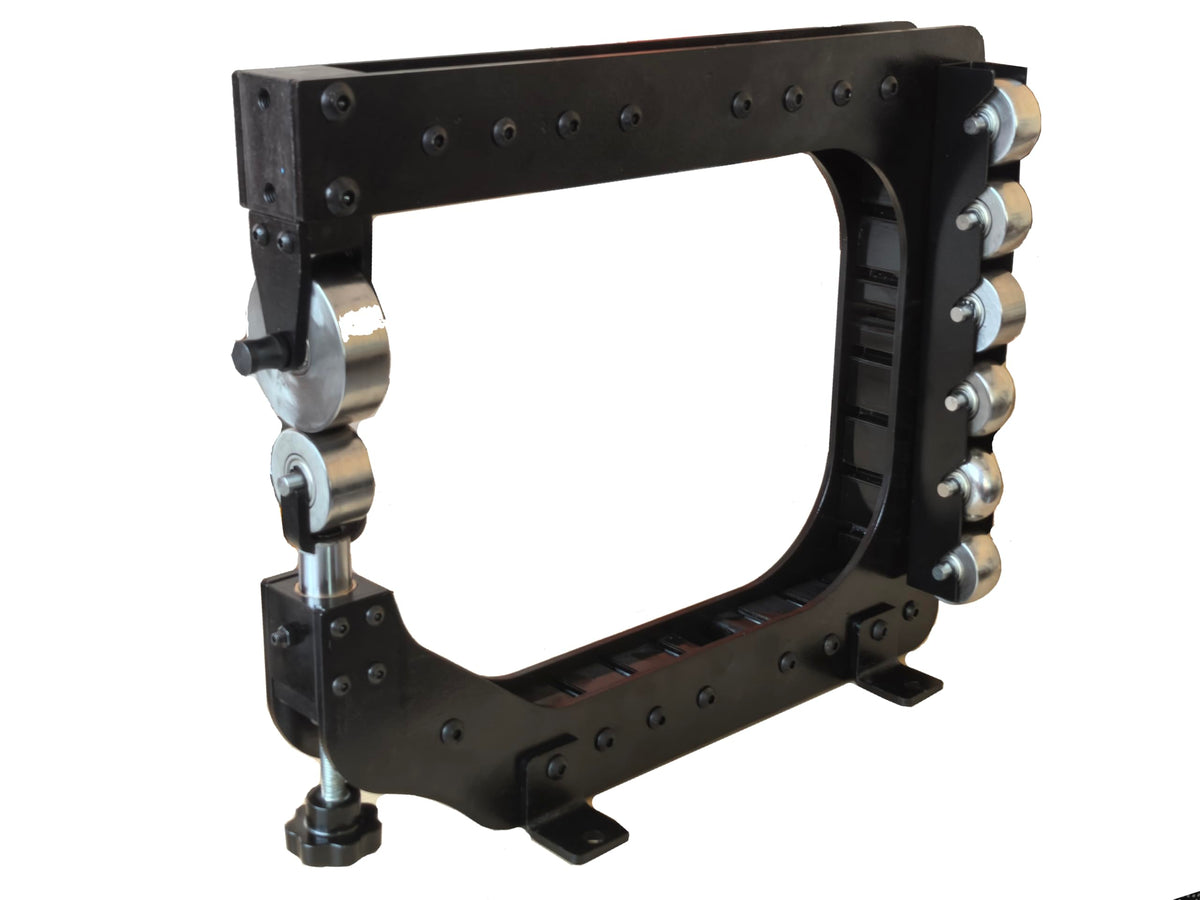 Quaintfab Professional Benchtop English Wheel 15-3/4" 400mm Throat Dept Form up to 16 Ga 1.5mm Mild Steel