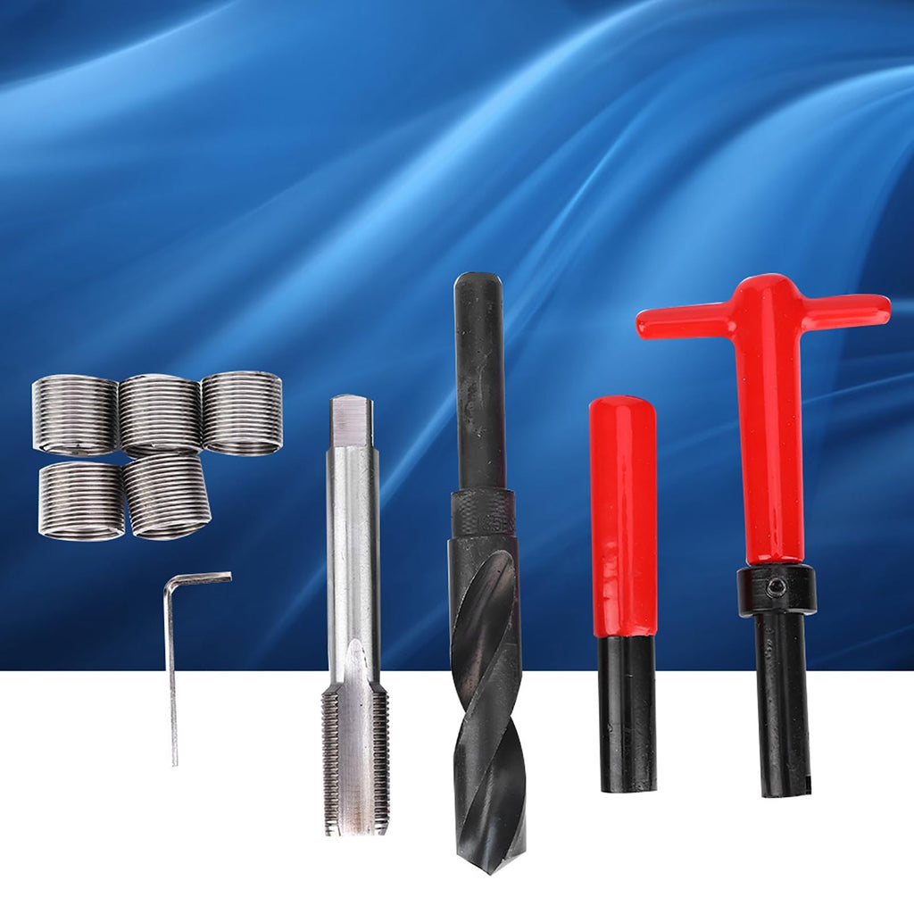 Chazcool 10Pcs Thread Repair Kit M18x1.5mm