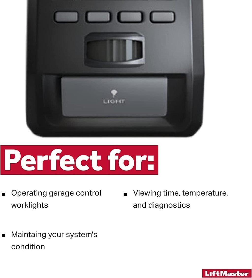 Liftmaster 880LMW Smart Control Panel ONLY Compatible with LiftMaster MyQ formats Security+ 2.0 and LiftMaster Wi-Fi