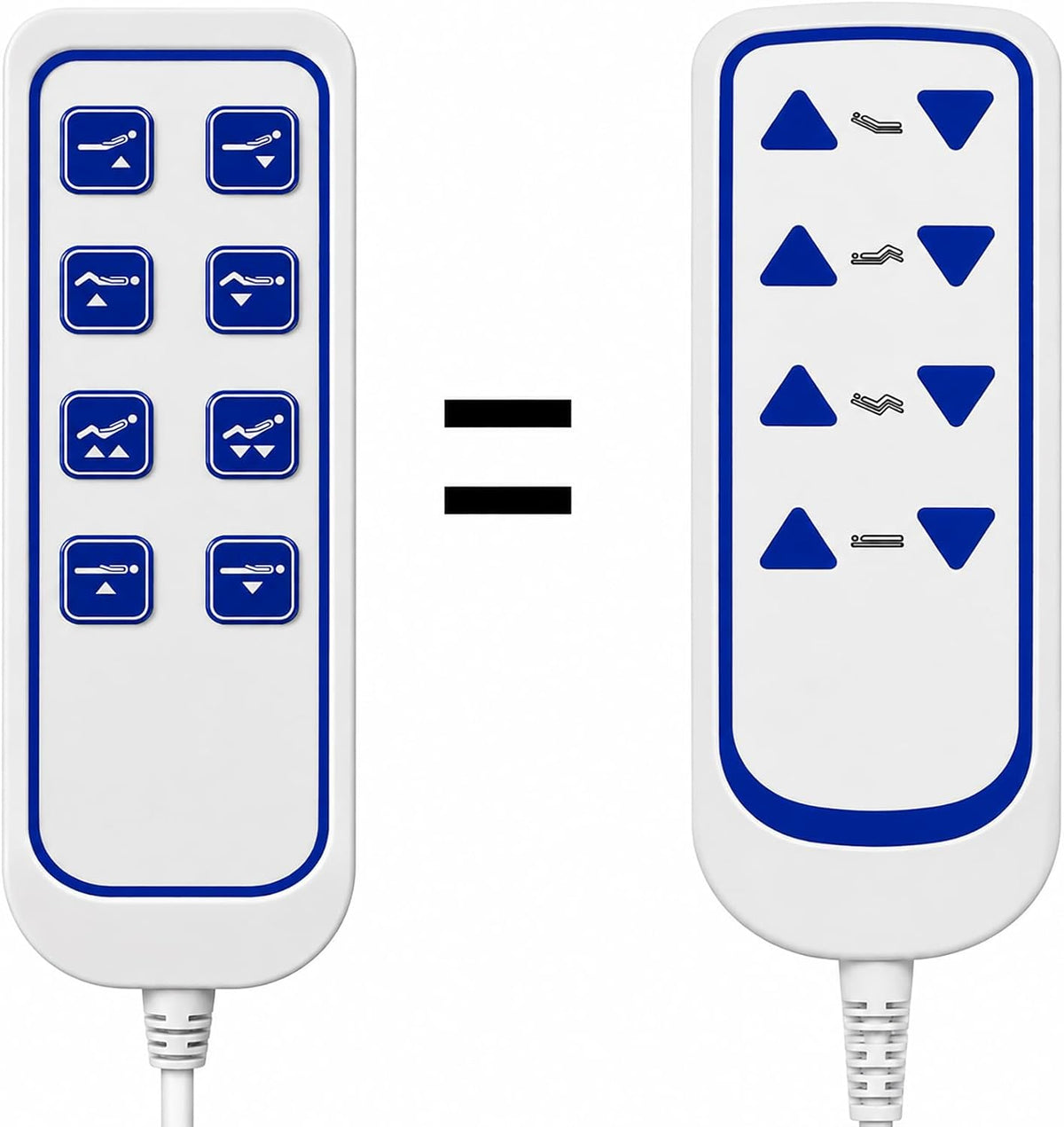 Replacement for Joerns WeCare Full-Electric Beds Hand Control Pendant #11016809