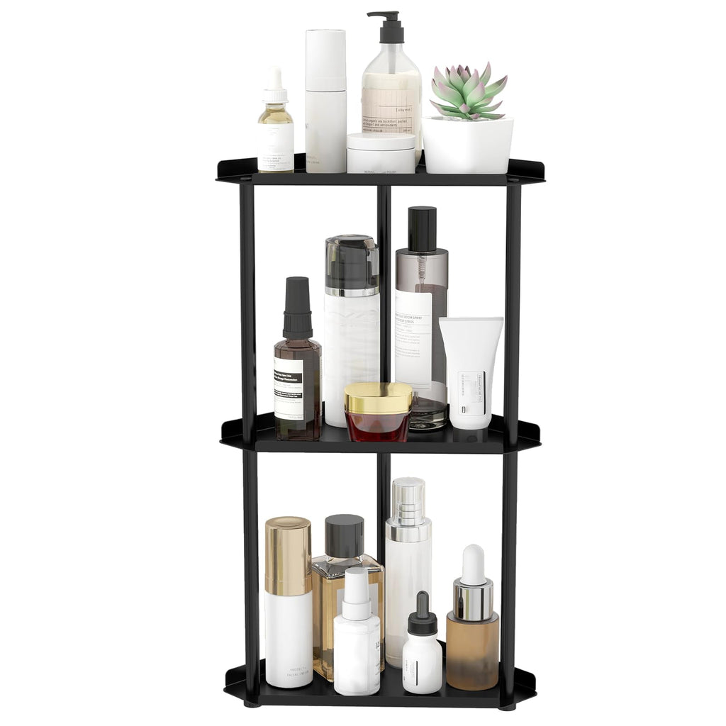 3 Tier Bathroom Counter Organizer, Vanity Organizer Corner Shelf