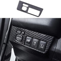 ABS Carbon Fiber Headlight Button Panel Trim for 2013-2018 Toyota RAV4