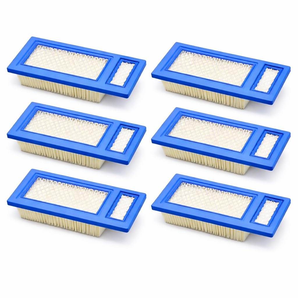 Air Filter Replacement Compatible with Wacker Neuson BS50-2 BS50-2i BS50-4 BS50-4s BS60-2 BS60-4 BS60-4s BS70-2i DS70 – Replaces Part 0157193 – Aftermarket Engine Air Filter – Pack of 6